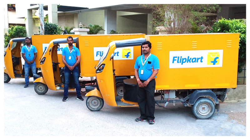 Flipkart Van delivery (Indus)